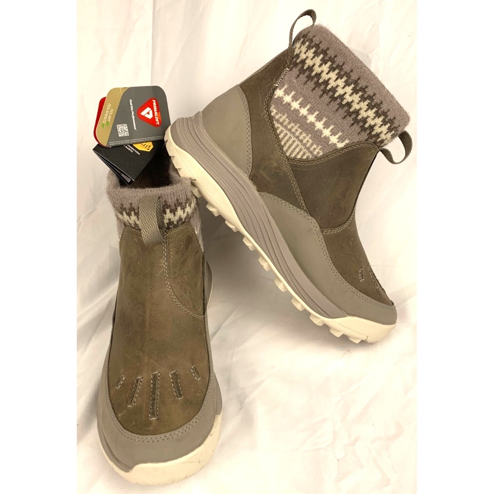 Merrell Encore Ice 5 Womens 10 Waterproof Winter Slip On Boots Vibram NWT